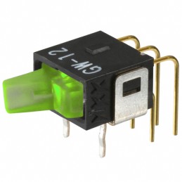 1 pcs : GW12LJHF - SWITCH ROCKER SPDT 0.4VA 28V