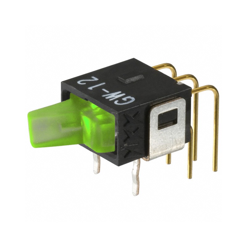 1 pcs : GW12LJHF - SWITCH ROCKER SPDT 0.4VA 28V