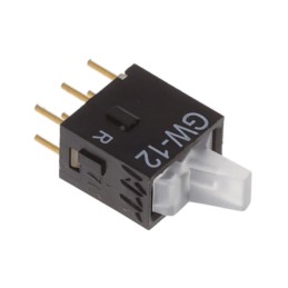 1 pcs : GW12LJPC - SWITCH ROCKER SPDT 0.4VA 28V