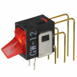 1 pcs : GW12LJVC - SWITCH ROCKER SPDT 0.4VA 28V