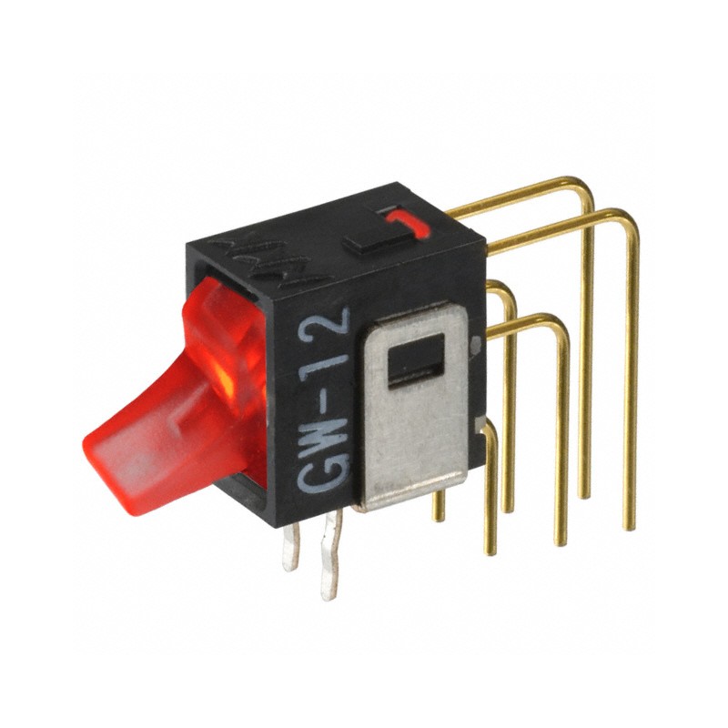 1 pcs : GW12LJVC - SWITCH ROCKER SPDT 0.4VA 28V