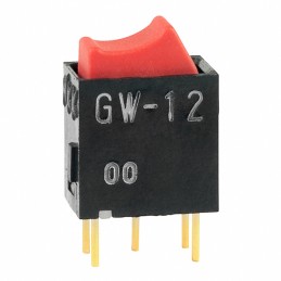 1 pcs : GW12RCP - SWITCH ROCKER SPDT 0.4VA 28V