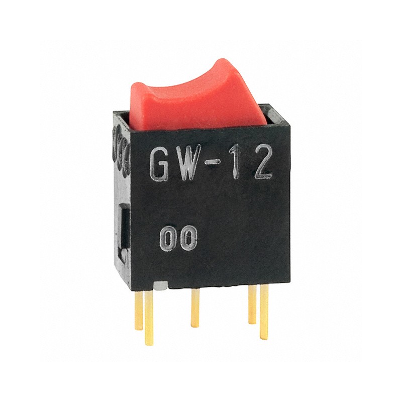 1 pcs : GW12RCP - SWITCH ROCKER SPDT 0.4VA 28V