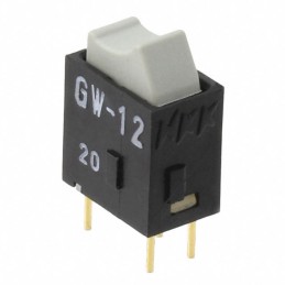 1 pcs : GW12RHP - SWITCH ROCKER SPDT 0.4VA 28V