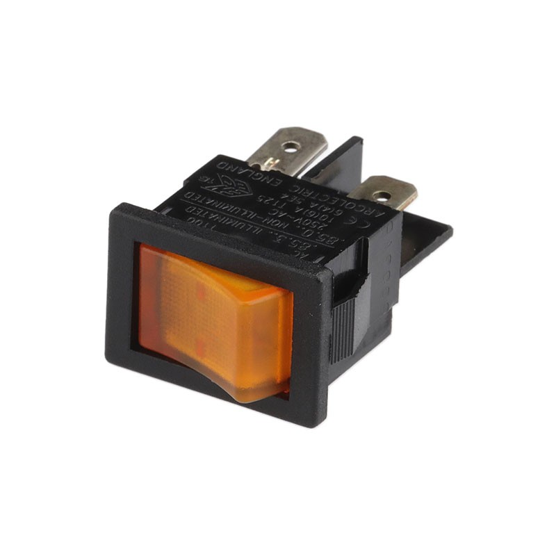 1 pcs : H8553VBNAO - SWITCH ROCKER DPST 15A 250V