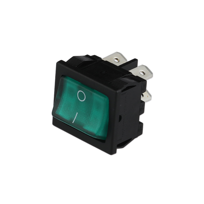 1 pcs : H8653VBBG3-577W - SWITCH ROCKER DPST 6A 277V