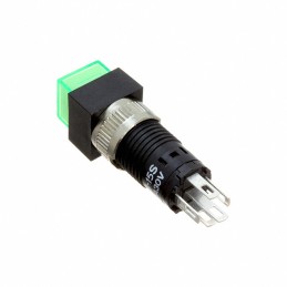 1 pcs : HB15SKW01-5F-FB - SWITCH PUSH SPDT 0.1A 30V