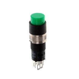 1 pcs : HB16CKW01-F - SWITCH PUSH SPDT 0.1A 30V