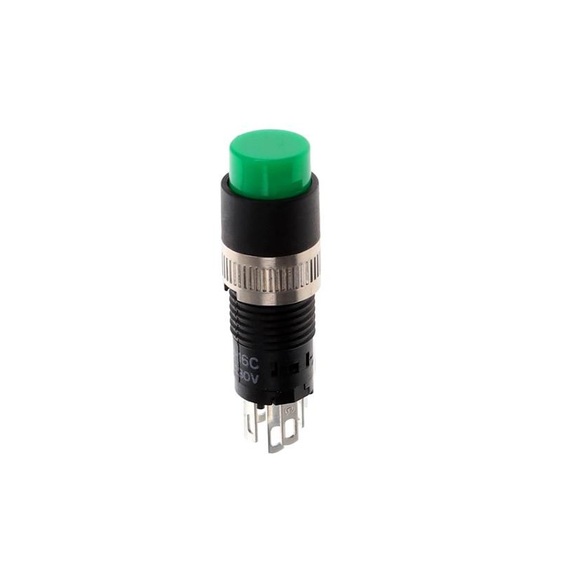 1 pcs : HB16CKW01-F - SWITCH PUSH SPDT 0.1A 30V