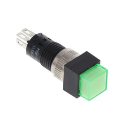 1 pcs : HB16SKW01-5F-FB - SWITCH PUSH SPDT 0.1A 30V