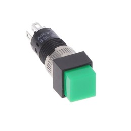 1 pcs : HB16SKW01-F - MINIATURE PUSHBUTTON/ILLUMINATED