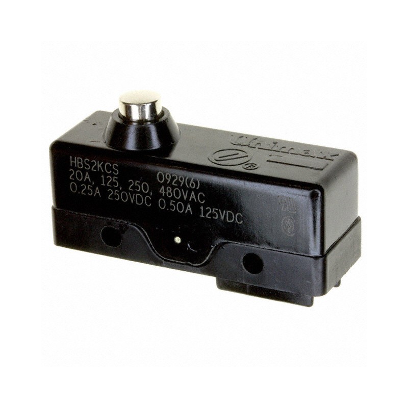 1 pcs : HBS2KCB4SD011C - SWITCH SNAP ACTION SPDT 20A 125V