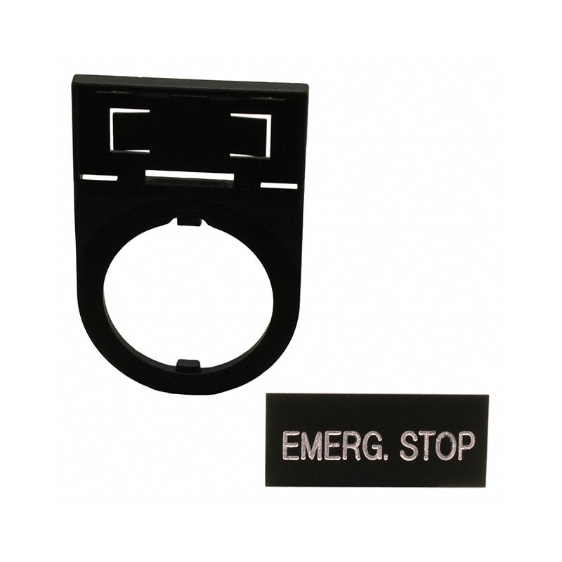 1 pcs : HWAM-104 - 22MM EMERG.STOP NAMEPLATE
