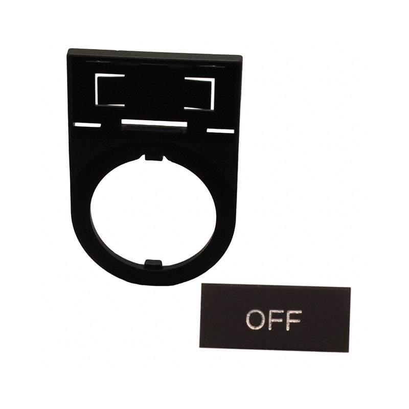 1 pcs : HWAM-114 - 22MM OFF NAMEPLATE