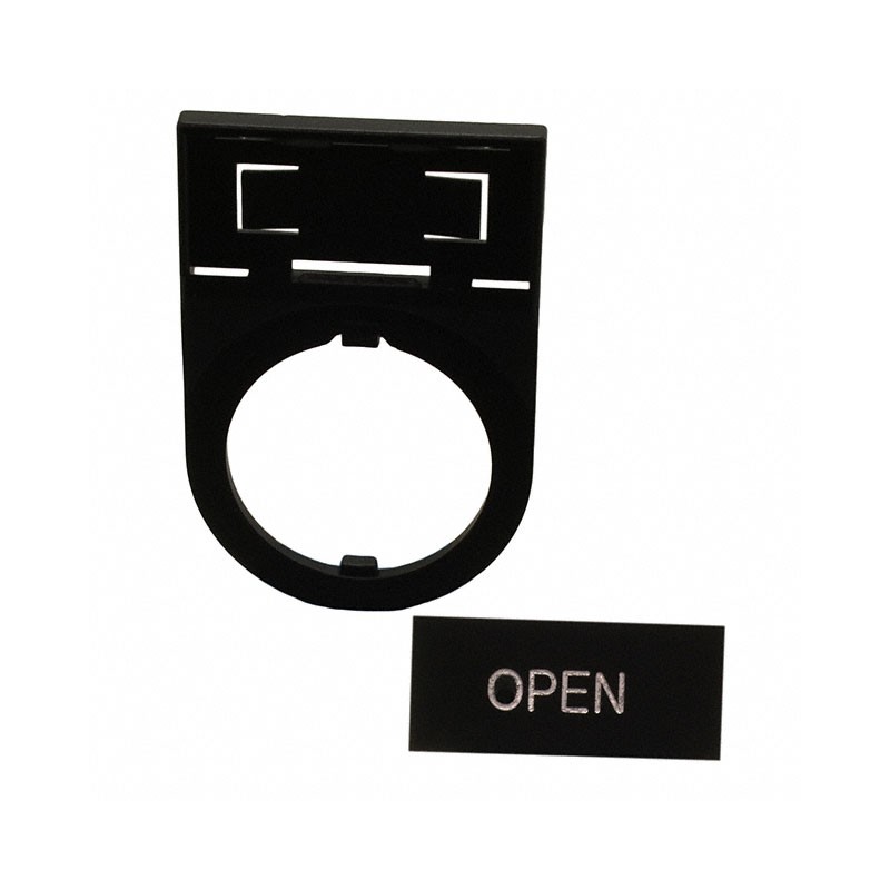 1 pcs : HWAM-116 - 22MM OPEN NAMEPLATE