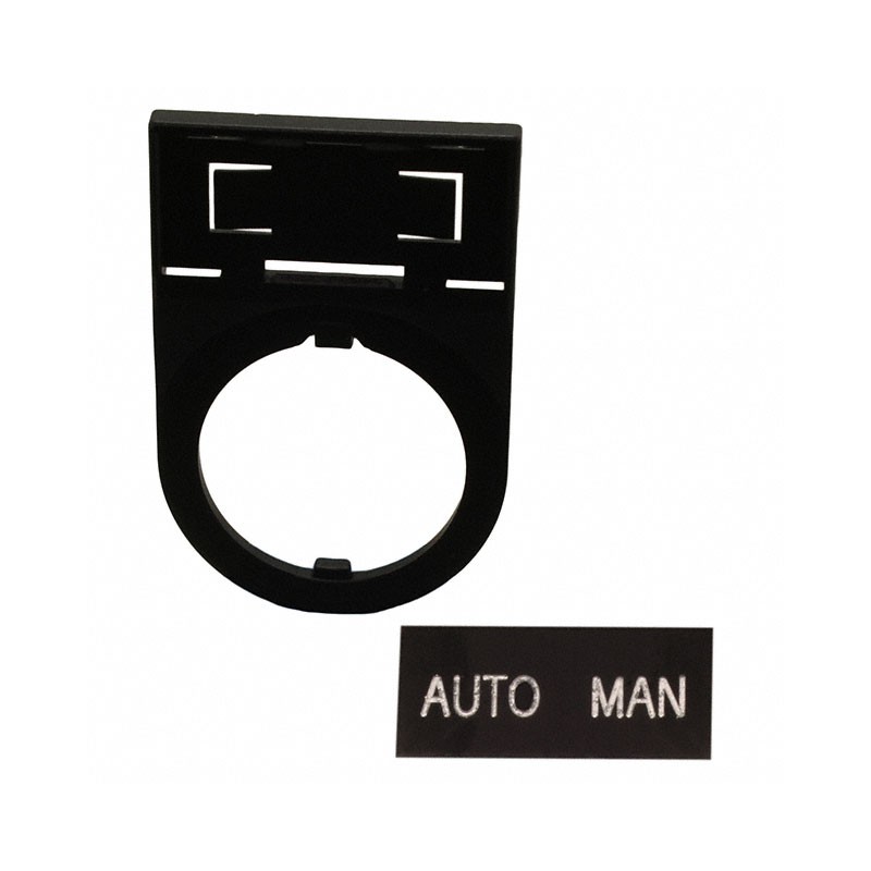 1 pcs : HWAM-201 - 22MM AUTO-MAN NAMEPLATE