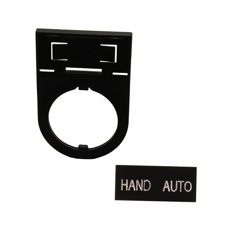 1 pcs : HWAM-206 - 22MM HAND-AUTO NAMEPLATE