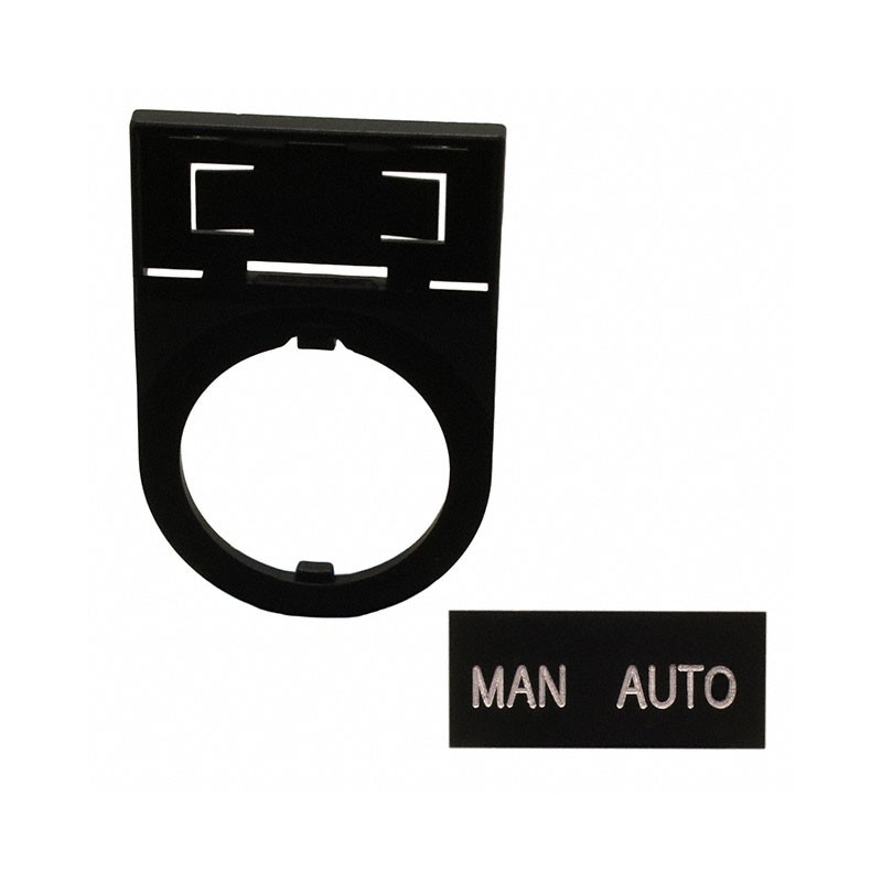 1 pcs : HWAM-211 - 22MM MAN-AUTO NAMEPLATE