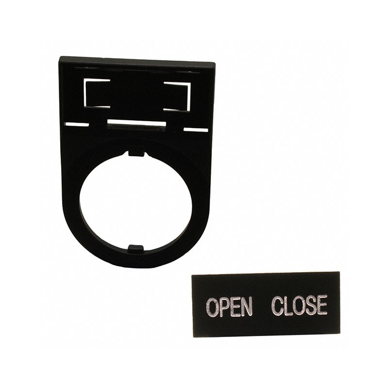 1 pcs : HWAM-214 - 22MM OPEN-CLOSE NAMEPLATE