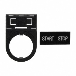 1 pcs : HWAM-221 - 22MM START-STOP NAMEPLATE