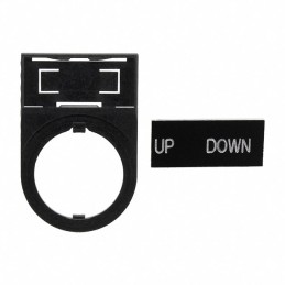 1 pcs : HWAM-223 - 22MM UP-DOWN NAMEPLATE