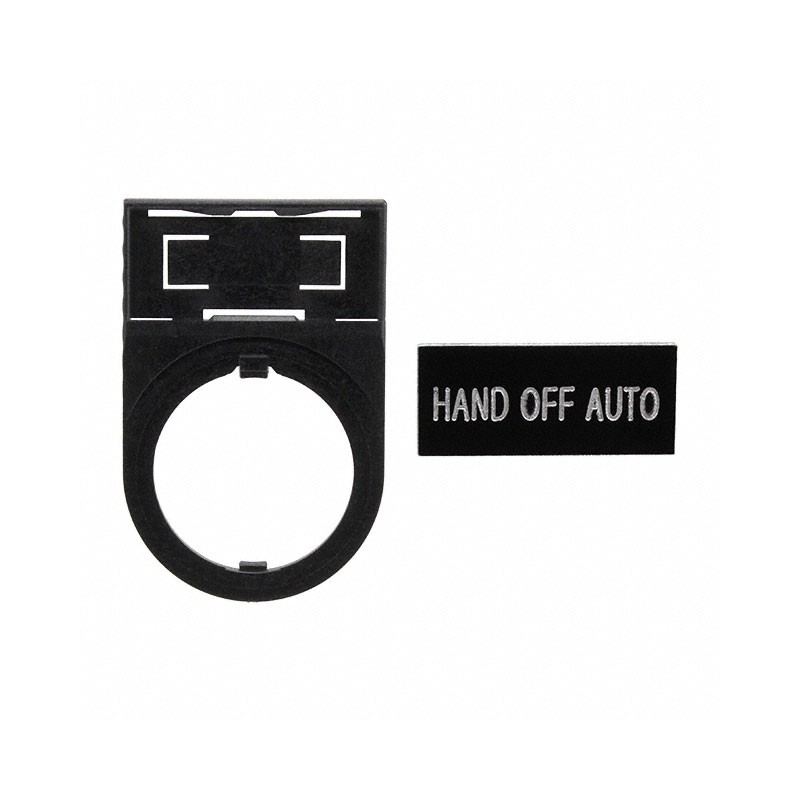 1 pcs : HWAM-317 - 22MM HAND-OFF-AUTO NAMEPLATE
