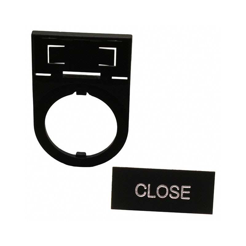 1 pcs : HWAQ-102 - 22MM CLOSE NAMEPLATE