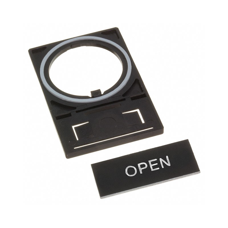 1 pcs : HWAQ-116 - 22MM OPEN NAMEPLATE