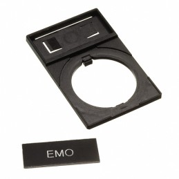 1 pcs : HWAQ-152 - 22MM EMO NAMEPLATE