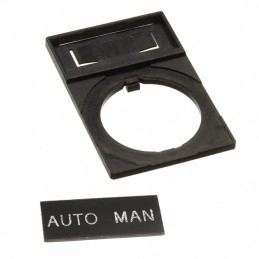 1 pcs : HWAQ-201 - 22MM AUTO-MAN NAMEPLATE