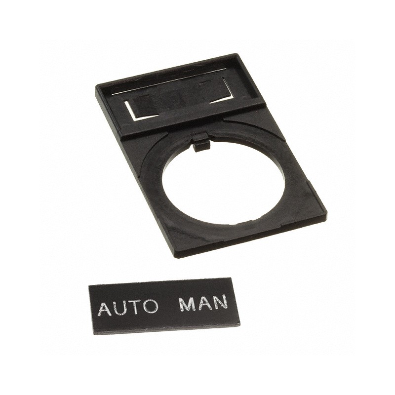 1 pcs : HWAQ-201 - 22MM AUTO-MAN NAMEPLATE