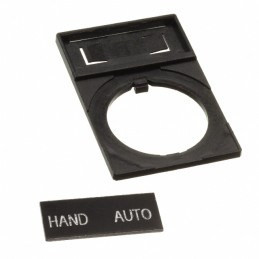 1 pcs : HWAQ-206 - 22MM HAND-AUTO NAMEPLATE
