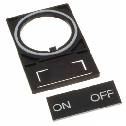 1 pcs : HWAQ-213 - 22MM ON-OFF NAMEPLATE