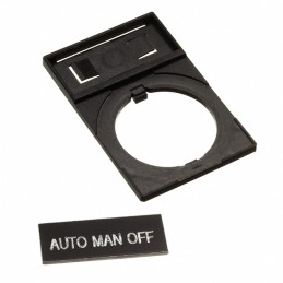 1 pcs : HWAQ-301 - 22MM AUTO-MAN-OFF NAMEPLATE