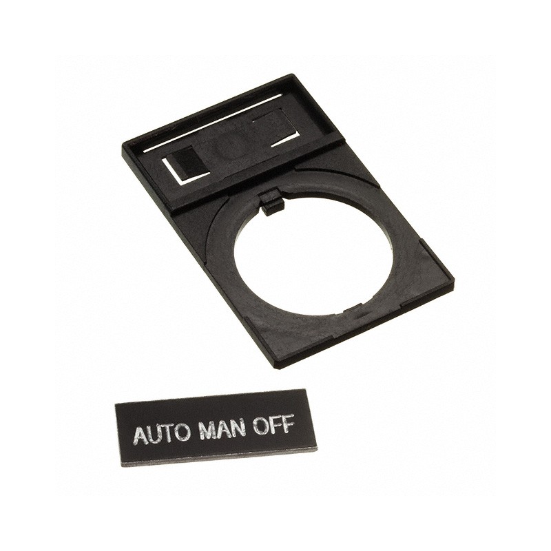 1 pcs : HWAQ-301 - 22MM AUTO-MAN-OFF NAMEPLATE