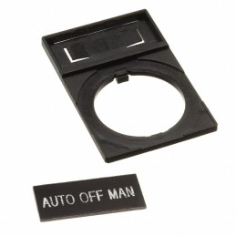 1 pcs : HWAQ-302 - 22MM AUTO-OFF-MAN NAMEPLATE