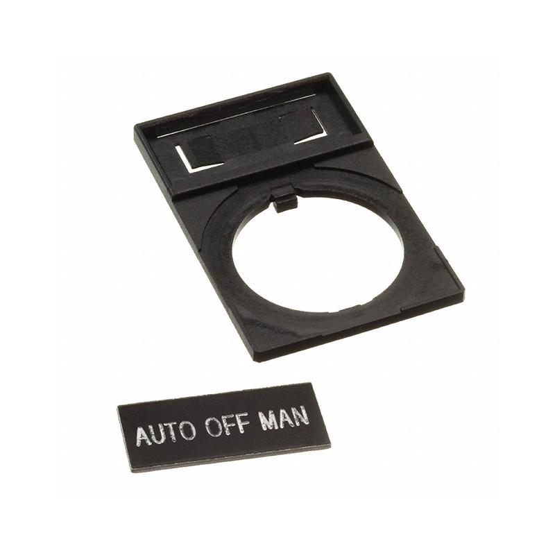 1 pcs : HWAQ-302 - 22MM AUTO-OFF-MAN NAMEPLATE