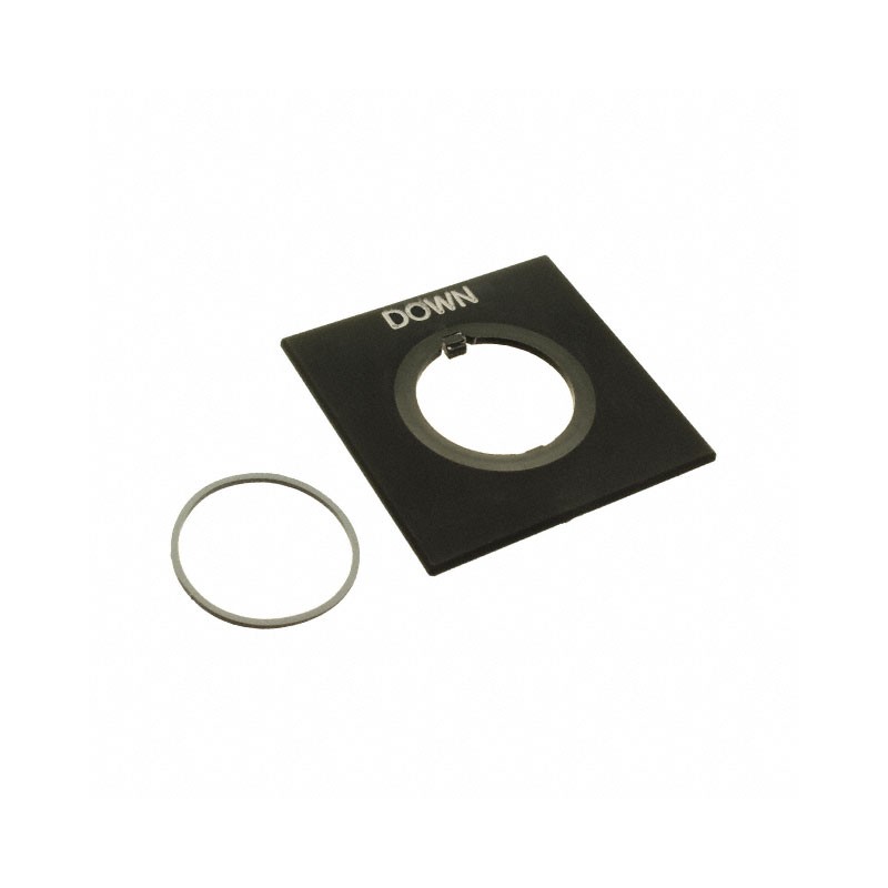 1 pcs : HWAS-103 - 22MM DOWN NAMEPLATE