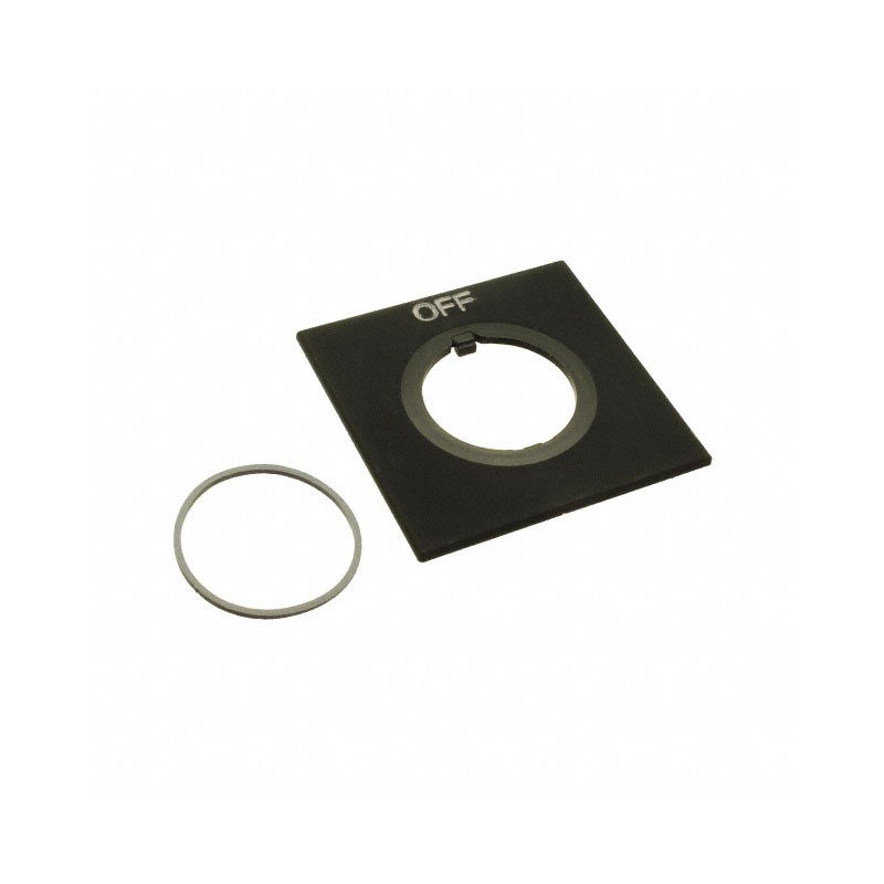 1 pcs : HWAS-114 - 22MM OFF NAMEPLATE