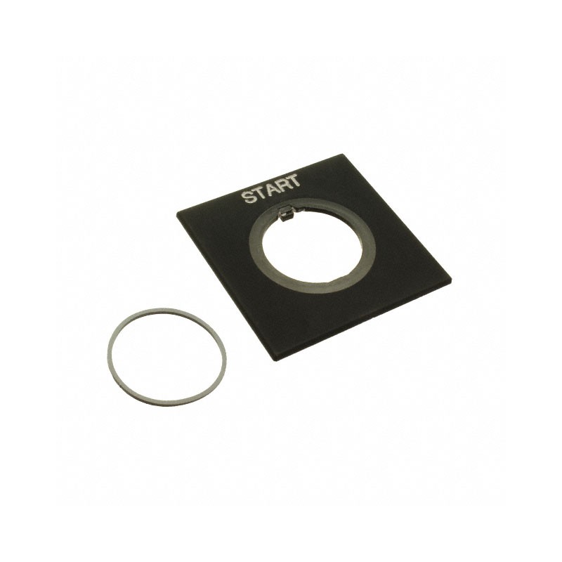 1 pcs : HWAS-123 - 22MM START NAMEPLATE