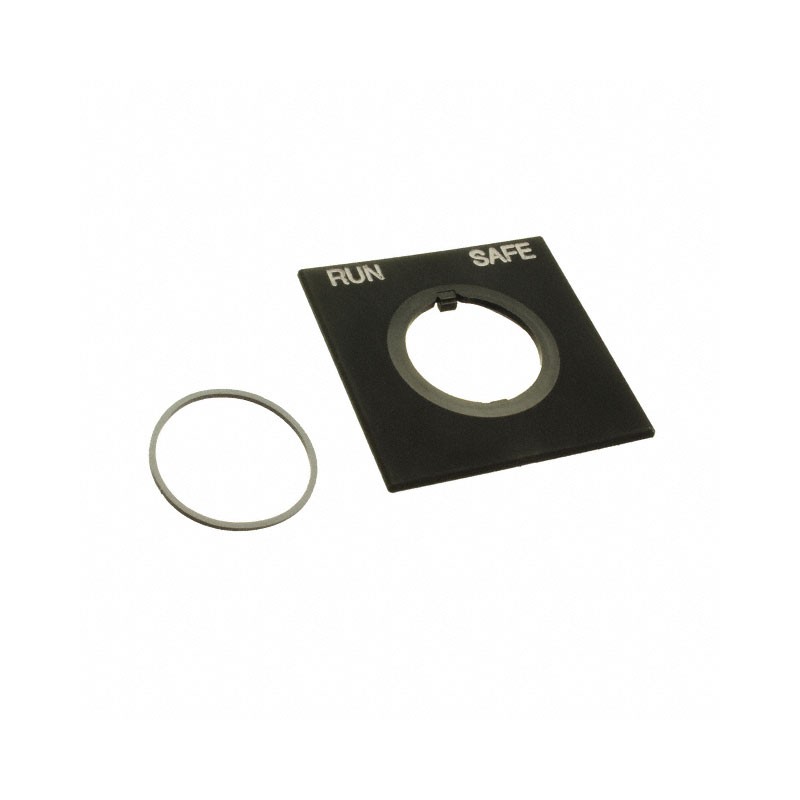 1 pcs : HWAS-218 - 22MM RUN-SAFE NAMEPLATE