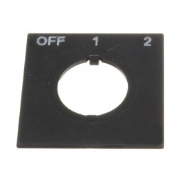 1 pcs : HWAS-311 - 22MM OFF-1-2 NAMEPLATE