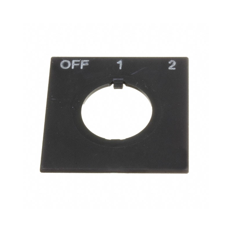 1 pcs : HWAS-311 - 22MM OFF-1-2 NAMEPLATE