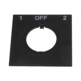 1 pcs : HWAS-316 - 22MM 1-OFF-2 NAMEPLATE