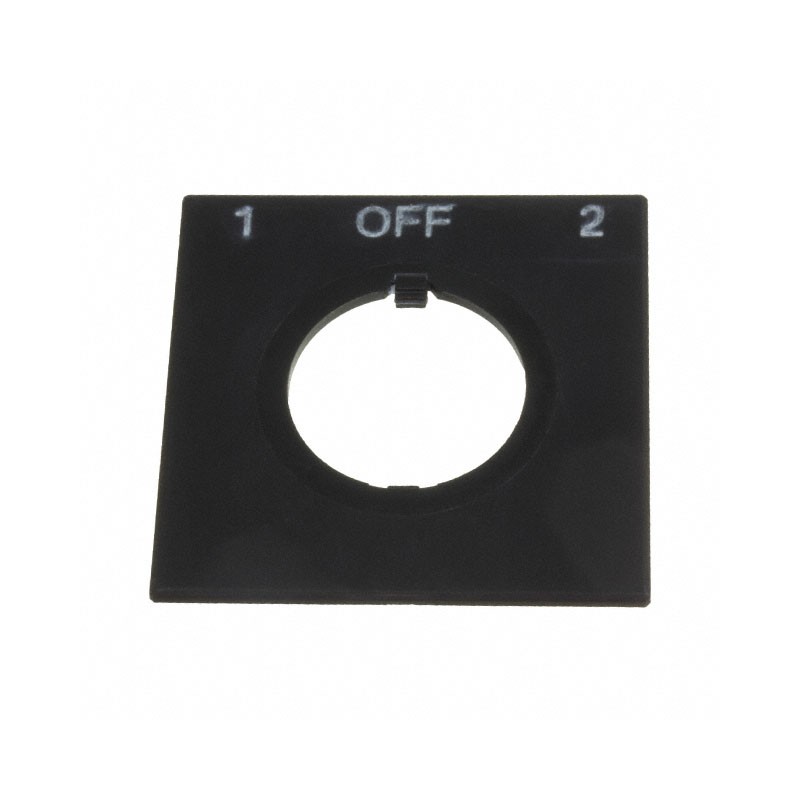 1 pcs : HWAS-316 - 22MM 1-OFF-2 NAMEPLATE
