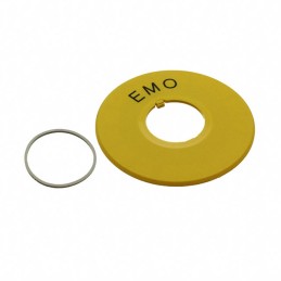 1 pcs : HWAV-152 - 22MM EMO NAMEPLATE