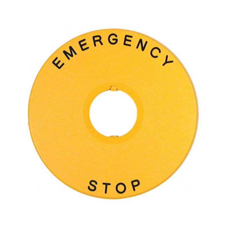 1 pcs : HWAV5-27 - YELLOW ENGRAVED NAMEPLATE