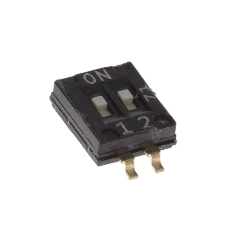 1 pcs : IKH0203000 - SWITCH SLIDE DIP SPST 0.025A 24V