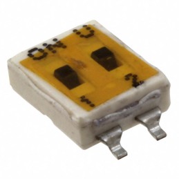 1 pcs : IKN0204000 - SWITCH SLIDE DIP SPST 0.1A 24V