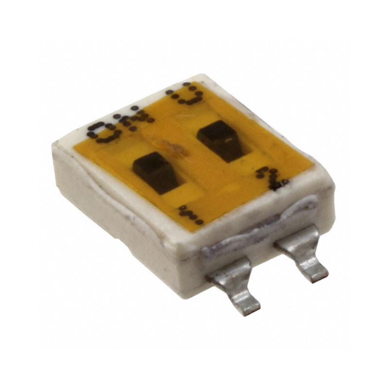 1 pcs : IKN0204000 - SWITCH SLIDE DIP SPST 0.1A 24V